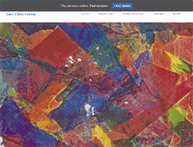 Tablet Screenshot of lucyclairecurran.com